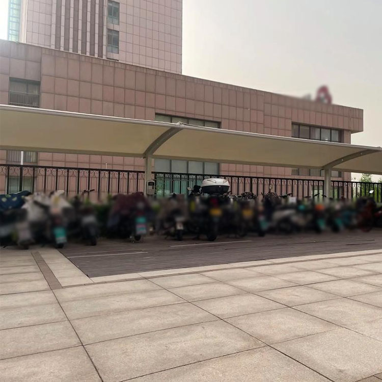 黔南膜结构电动车棚