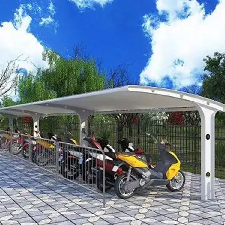 黔南膜结构电动车棚